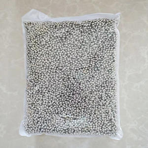 Hạt ngọc trai giả trang trí quần áo, ngọc trai nhân tạo có lỗ, nhựa ABS, nhiều màu sắc, giả ngọc trai nhiều màu, 0.5kg/túi, 8mm - Product Image 6