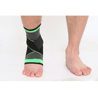 3d sport basketball muay Thai protection contre les entorses soutien externe de la cheville manchon de compression avec sangle réglable