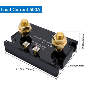 Relé de Estado Sólido Monofásico DCControl, Alta Corriente, Alta Potencia, 500A, 3-32VDC, LC-500D75D, Miniatura - Product Image 3