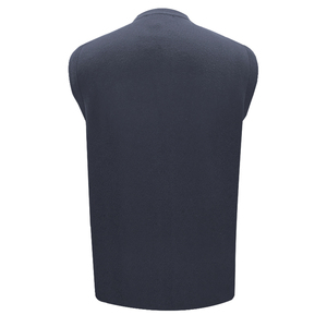 Top Quality Korea Style New Design <strong>Men's</strong> Navy <strong>Knitted</strong> Vest Padded <strong>Waistcoat</strong> Warmer Gilet Could Custom - Product Image 2
