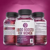 Kapsul Peningkat Libido Dewasa Label Pribadi dengan Permen Vitamin Alami untuk Wanita-Peningkat Energi