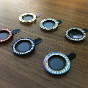 Vetro di vetro temperato diamante di lusso per obiettivo per <span class=keywords><strong>iPhone</strong></span> 11 12 <span class=keywords><strong>13</strong></span> 14 15 <span class=keywords><strong>Pro</strong></span> Max vetro di <span class=keywords><strong>protezione</strong></span> per obiettivo posteriore - Product Image 4