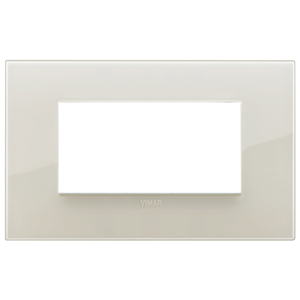 Vimar Classic 4M Reflex Ivory Plate 14.5 Cm Length Wall <b>Switch</b> - Product Image 1