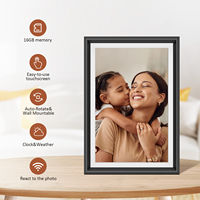 Gratis pesanan khusus 10 .1/15, 6 inci 1280*800 Android WiFi 1080P 16GB foto Digital dan bingkai Video Via Vphoto APP