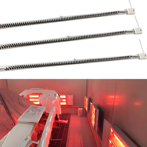 900W d130mm 220V Nhà máy cung cấp sợi <span class=keywords><strong>Carbon</strong></span> sưởi ấm hồng ngoại đèn tùy chỉnh IR đèn cho phòng tắm hơi hồng ngoại nhà tủ phòng - Product Image 6