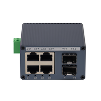 Convertisseur de média Ethernet industriel Mini 1000 Mbps 1-8 ports RJ45 SC/FC/SFP Fibre Optique Compact Montage sur rail DIN 0-20 KM