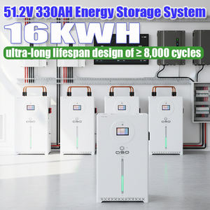 QSO Wandmontierter All-in-One 16kWh 4-Energie-Plattform 51.2V 314Ah 300Ah 330Ah LiFePO4 Akku 15kW 10kWh 15kWh EU 48V LiFePO4 Lithium-Batteriepack - Product Image 2