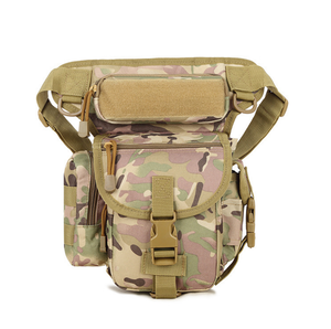 DFR01 STOCK Riñoneras/Bolsas de Pierna Deportivas Digitales para Ciclismo al Aire Libre en Marrón, Caqui, Verde, con Correas para Pierna y Cintura en Negro, Caqui, Camuflaje Verde - Product Image 3