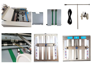 Wholesale <b>A3</b> B5 Direction Fold Four Screen Industrial <b>Paper</b> Folding Machine 11x17 03-4 - Product Image 2