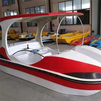 Bateau de pêche de 3.9m avec cabine Bateau en fibre de verre Cabine nervurée en aluminium Bateau de vitesse Passager Ponton gonflable rigide