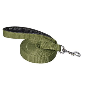 Correa para Perro Arnt Verde y Negra de 8, 16 y 33 Pies, Correa de Entrenamiento de Nailon Extra Larga Multiusos - Product Image 1