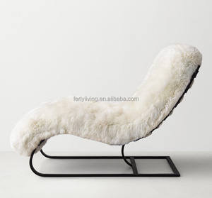Hot Sale Living Room Furniture Indoor Lounge <strong>Chair</strong> Household <strong>yeti</strong> Sheepskin Armchair - Product Image 2