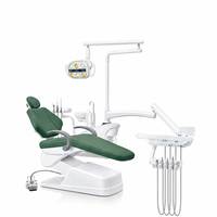 Unité dentaire intelligente professionnelle avec écran tactile de 10 pouces et fauteuil ergonomique à mémoire de forme pour une utilisation en clinique dentaire moderne
