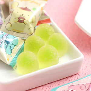 Bonbons gélifiés premium Tala aux saveurs fruitées de raisin vert et de poire d'automne, collations certifiées halal, boîte de collaboration Kuromi My <span class=keywords><strong>Melody</strong></span> - Product Image 3