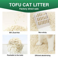 Prix d'Usine Litière Tofu pour Chat 1,5 mm 100 % Écologique Litière Sable Naturelle Jetable 2,0 mm Sable Original Litière pour Chats