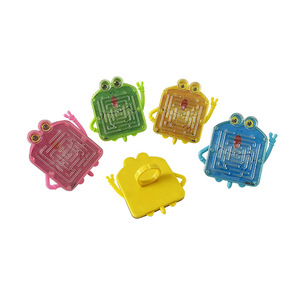 Juguetes de laberinto de anillo para niños al por mayor, bonitos y portátiles, con personajes de dibujos animados, juego de laberinto de bolas de acero con base de anillo, rompecabezas de laberinto de canicas rodantes - Product Image 4