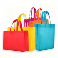 Sacs fourre-tout personnalisés avec logo, impression sérigraphique, sacs de shopping recyclables, cadeaux d'entreprise