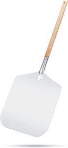 12 "x 14" Pizza Peel con mango <span class=keywords><strong>de</strong></span> <span class=keywords><strong>madera</strong></span>, <span class=keywords><strong>pala</strong></span> <span class=keywords><strong>de</strong></span> Pizza <span class=keywords><strong>pala</strong></span> <span class=keywords><strong>de</strong></span> aluminio <span class=keywords><strong>para</strong></span> hornear Pizza casera <span class=keywords><strong>pan</strong></span> <span class=keywords><strong>horno</strong></span> cocina herramientas <span class=keywords><strong>para</strong></span> hornear - Product Image 2