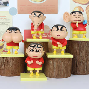 Figurine PVC unique de petit garçon <span class=keywords><strong>manga</strong></span> japonais aux visages amusants pour les fans d'anime et les distributeurs de capsules Gacha - Product Image 6