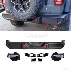 Para Jeep Wrangler JL 2018-2024: Protector de Parachoques Delantero y Trasero, Difusor de Labio, Accesorios de Modificación - Product Image 1