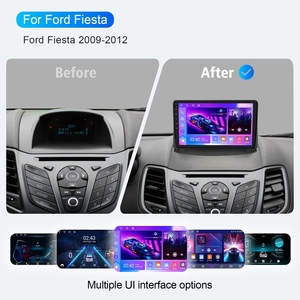 Autoradio Rhythm 9" con GPS Integrato, Supporto Mappe Online e Offline, Aggiornamento Wi-Fi, Mappe Stradali per Ford Fiesta 2009-2012 - Product Image 2