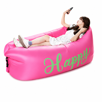 <strong>Best</strong> <strong>Selling</strong> Waterproof Foldable Air Lounge <strong>Chair</strong> Ripstop Fabric with Carry Bag for Backyard Camping Air <strong>Sofa</strong>