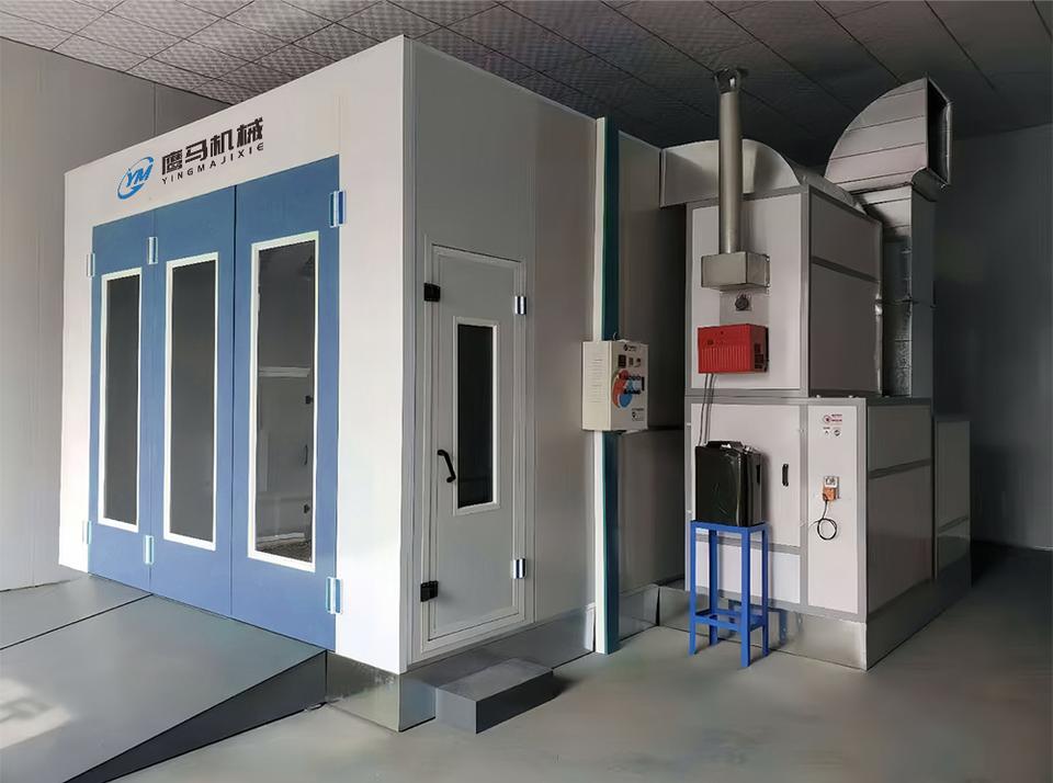 Auto Bake Oven Spray Booths for Car Painting Electric/Diesel 0-400 ...