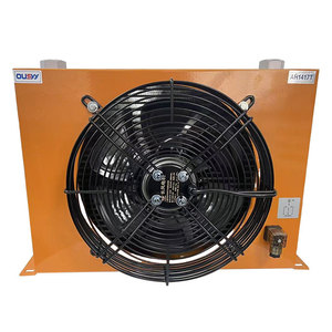 เครื่องทำความเย็นน้ำมันไฮดรอลิก Ah1417T ขนาด 580x450x300 มม. ระบายความร้อนด้วยอากาศ สำหรับเครื่องฉีดพลาสติกและเครื่องจักรวิศวกรรม - Product Image 2