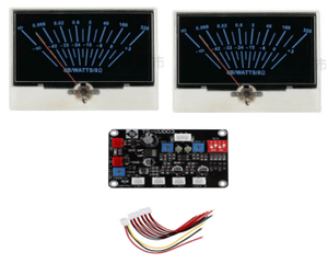 Large Analog LCD Pointer Home Driver Meters HiFi Amplifier Component Spectrum Inline LED Vu Speaker Level <strong>Testing</strong> <strong>Equipment</strong> - Product Image 2