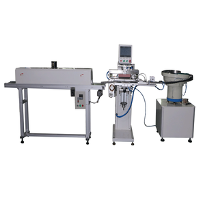 Impresora de tampografía automática de alta velocidad de un solo color para hebillas de cinturón con túnel IR, nueva condición, para papel y borradores de etiquetas - Product Image 1