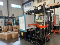 Machine horizontale entièrement automatique SM-300B pour le moulage par injection de caoutchouc de ressorts pneumatiques et de joints multi-cavités