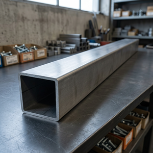 Tuyaux et tubes carrés en acier inoxydable soudés de qualité supérieure, robustes, SS 304 316 410 pour la construction, l'ingénierie et les applications structurelles - Product Image 2