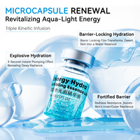 Essence de soins de la peau personnalisée OEM vitamine B5 énergie cinétique brillant à l'eau réparateur hydratant raffermissant et sérum anti-rides