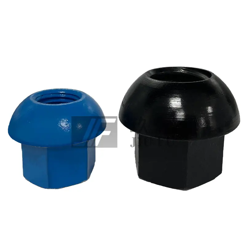 Dome nut for roof bolting mine roof support Rock Bolt Underground anchor nut G75 D25mm domed nut for rock bolt