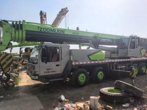 50 тонн телескопические гидравлические автокраны 55 тонн использованный Zoomlion кран грузовик QY55V ZTC50 QY50V 50 тонн автокран для продажи - Product Image 2