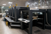 Prensa Offset Automática de Cuatro Colores Usada Speed Master 102-4 SM, Modelo 1997, 100cmx720cm, 15000SPH, Control CPC1, Impresora de Papel/Etiquetas