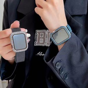 Prix de gros Smart Acrylique Boucle Pliante Bloc Coloré PC Bracelet en Résine Bracelet de Montre <span class=keywords><strong>pour</strong></span> <span class=keywords><strong>Apple</strong></span> <span class=keywords><strong>Watch</strong></span> Band 11 9 46MM Ultra 3 <span class=keywords><strong>SE</strong></span> - Product Image 6