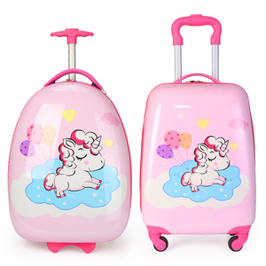 2025 gran oferta, mochila <span class=keywords><strong>escolar</strong></span> de mano con estampados de animales bonitos, bolsa de libros impermeable con <span class=keywords><strong>maleta</strong></span> rodante, juego de equipaje de PC para niños - Product Image 1