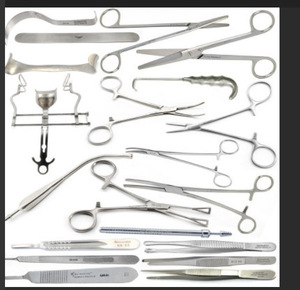 Instrumental Quirúrgico Ortopédico Profesional para Quirófano de Hospital y Clínica, <span class=keywords><strong>Set</strong></span> Básico de Entrega Manual con Certificación CE - Product Image 3