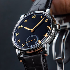 <span class=keywords><strong>Montre</strong></span> à <span class=keywords><strong>remontage</strong></span> <span class=keywords><strong>manuel</strong></span> de luxe de 42mm pour hommes <span class=keywords><strong>Montre</strong></span> mécanique à <span class=keywords><strong>remontage</strong></span> <span class=keywords><strong>manuel</strong></span> saphir en acier inoxydable de marque haut de gamme pour homme personnalisée - Product Image 3