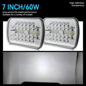 Faros Delanteros Super Potentes de 100W 5x7 Pulgadas, 3 Flechas DRL, Luces LED de Conducción de Doble Color, Resistentes al Agua IP67, Faros Antiniebla de 12V 10000 Lúmenes - Product Image 6