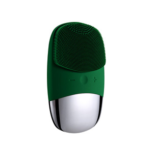 Sonic Facial Cleansing <b>Brush</b> Silicone <b>Electric</b> Face Cleaner Waterproof USB Rechargeable Ultrasonic Deep <b>Cleaning</b> Device - Product Image 5