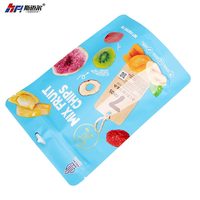 Fabriek Prijs Custom Pet Mylar Ziplock Bag Hersluitbare Plastic Heat Seal Voor Fruit Chips Koffie Sushi Verpakking Stand Pouch