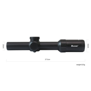 Mira Telescópica Táctica LPVO SFP de Gran Angular BUZZARD OPTICS 1-10X24IR, Tubo de 30 mm, Segundo Plano Focal, Mira Óptica para Caza y Tiro - Product Image 2