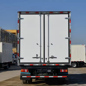Camion frigorifique léger d'occasion Sinotruk Howo 4x2 de bonne qualité, capacité 5-8 tonnes, fourgonnette congélateur à vendre - Product Image 5