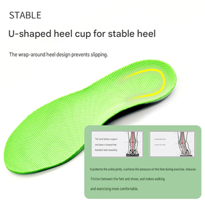 Plantillas deportivas para niños con arco para corrección de pie plano, soporte para <span class=keywords><strong>piernas</strong></span> en O/X, material PU antideslizante - Product Image 2
