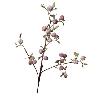 Vente en gros de faux arbres à pommes artificiels, branches de baies bleues et <span class=keywords><strong>rouges</strong></span> en plastique pour la décoration de Noël, de mariages et de la maison - Product Image 4