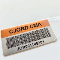 Etiqueta de Código de Barras de Metal de Aluminio con Impresión UV Personalizada de Alta Calidad, Etiqueta Adhesiva de Código QR de Acero Inoxidable