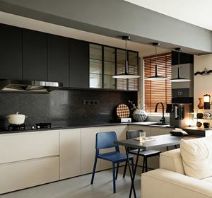 Armoires de cuisine élégantes et personnalisées BALOM - Organisation de rangement élégante pour les espaces de vie modernes - Product Image 6