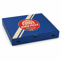 Cajas de Pizza Corrugadas Ecológicas con Logotipo de Marca Personalizado, Aptas para Alimentos, para Comida para Llevar, Restaurantes y Comida Rápida